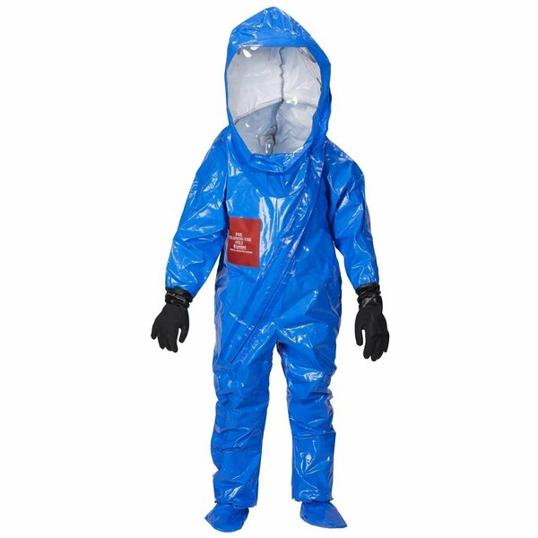 Lakeland Suit, INT497B, Interceptor, Chemical, 2X-Large, Blue INT497B-2XL